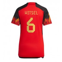 Dámy Fotbalový dres Belgie Axel Witsel #6 MS 2022 Domácí Krátký Rukáv
